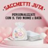 SACCHETTI  JUTA PERSONALIZZATI BIMBA - immagine 2