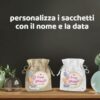 SACCHETTI  JUTA PERSONALIZZATI BIMBA - immagine 5