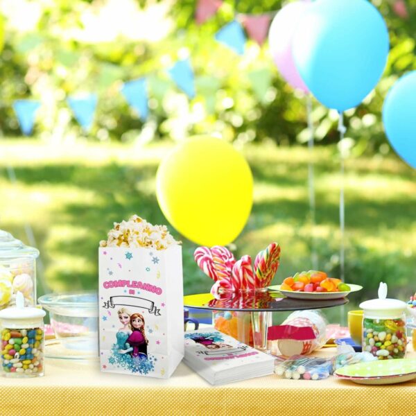 SACCHETTI REGALO COMPLEANNO FROZEN - immagine 3