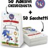 SACCHETTI REGALO COMPLEANNO SONIC - immagine 4