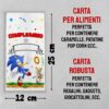 SACCHETTI REGALO COMPLEANNO SONIC - immagine 6