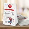 SACCHETTI REGALO COMPLEANNO SPIDERMAN
