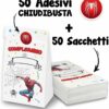 SACCHETTI REGALO COMPLEANNO SPIDERMAN - immagine 3