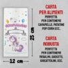 SACCHETTI REGALO COMPLEANNO UNICORNO - immagine 5